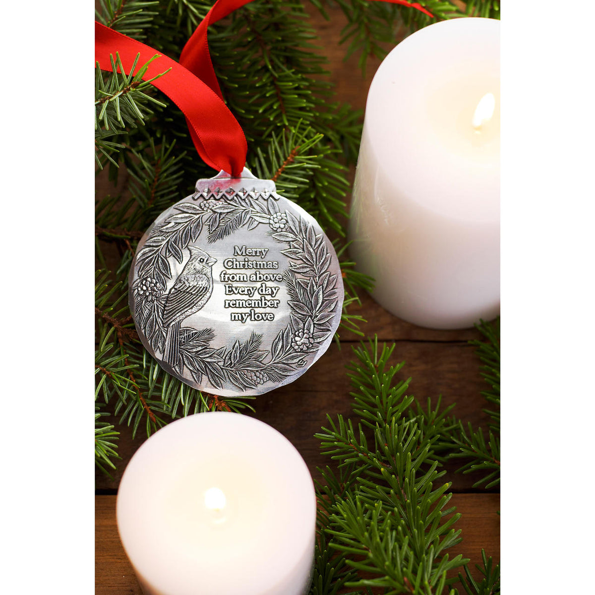 Always Near Cardinal Remembrance Ornament