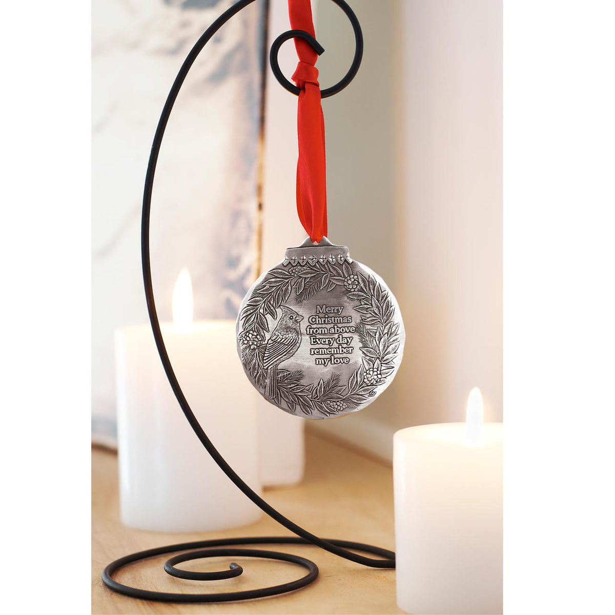 Always Near Cardinal Remembrance Ornament